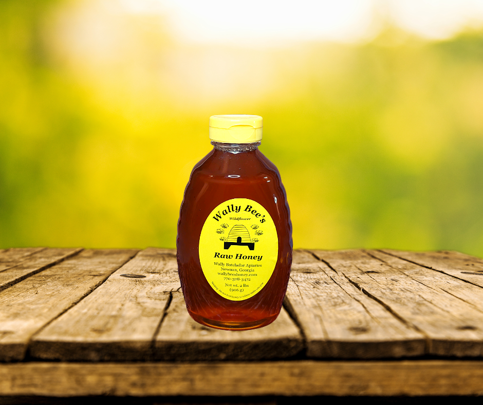 2 pound wildflower honey | Wally Bee's Honey